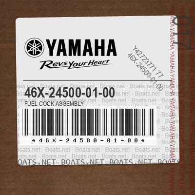 Yamaha 46X 24500 01 00 Fuel Cock Assembly Boats Net