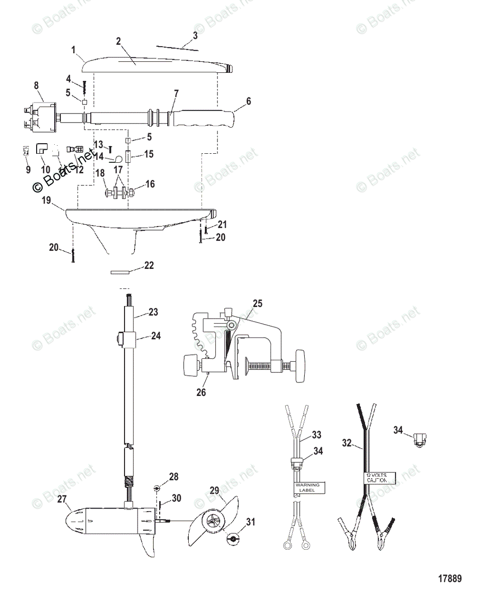 Mercury Thruster Trolling Motor Wiring Diagram Wiring Diagram And