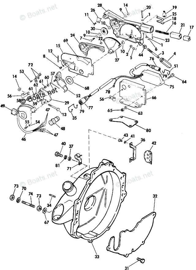 1981 Omc Sterndrive Electric Shift Wiring Diagram