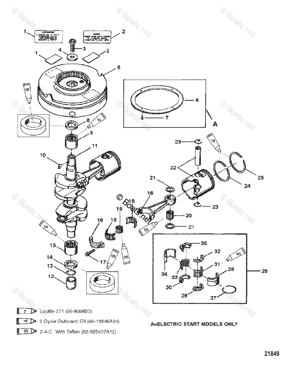 Hp Mercury Outboard Motor Parts Diagram Reviewmotors Co