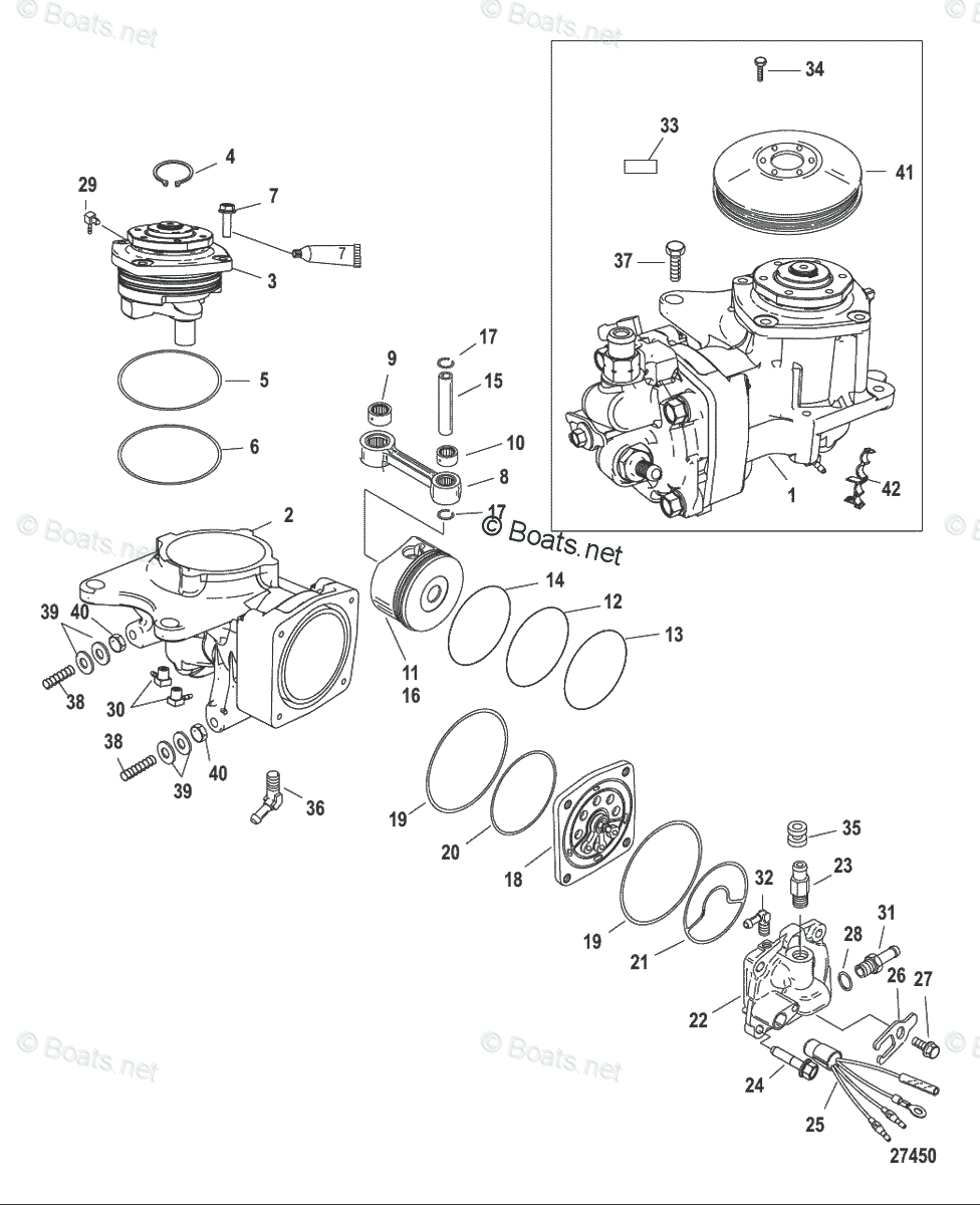 Mercury Mercury Mariner Outboard Parts by HP Liter 