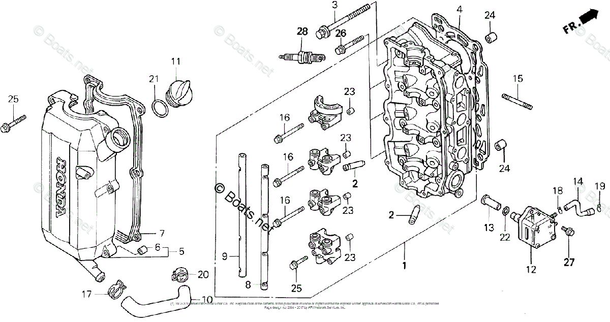 31 Honda Outboard Parts Diagram Online