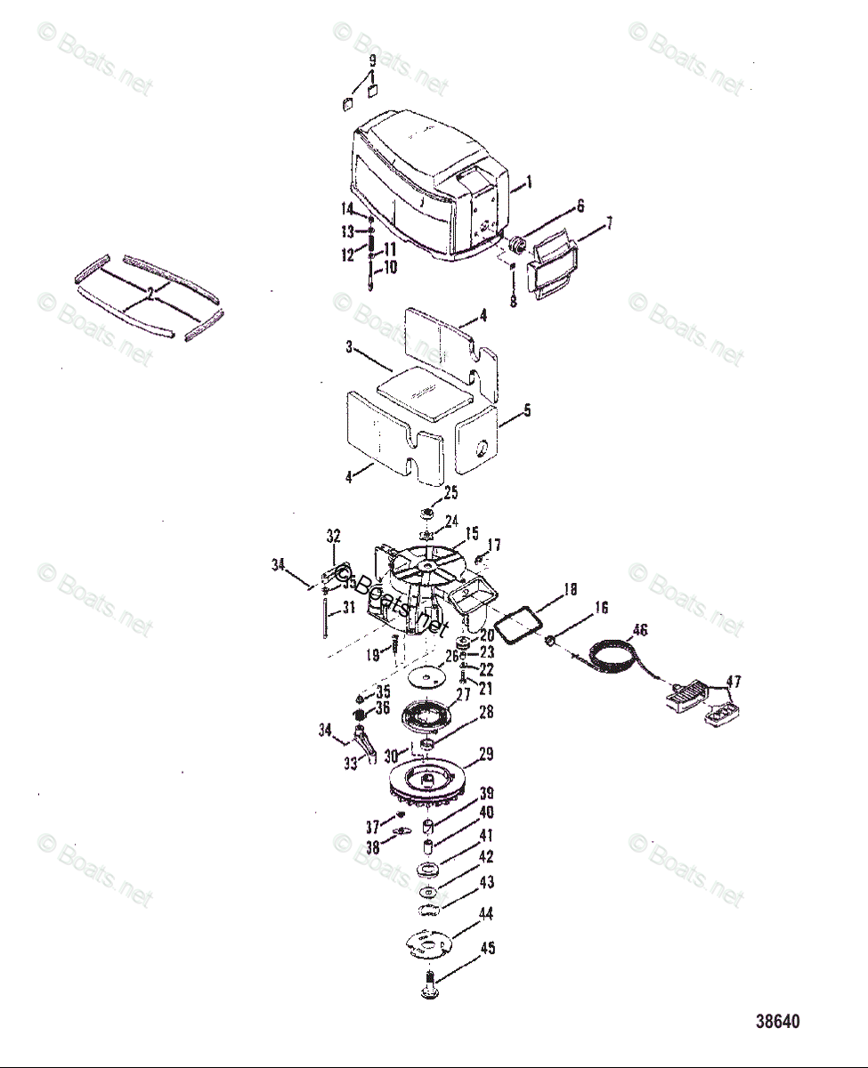Mercury 110 98 Parts Diagram