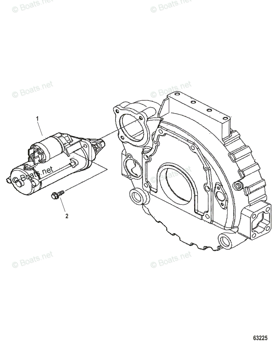 Mercury MerCruiser Inboard Parts by Size & Serial Diesel OEM Parts