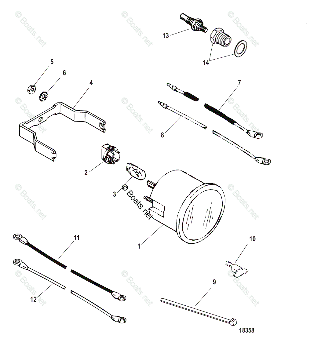 Mercruiser Water Temperature Gauge Wiring Diagram - Wiring Diagram