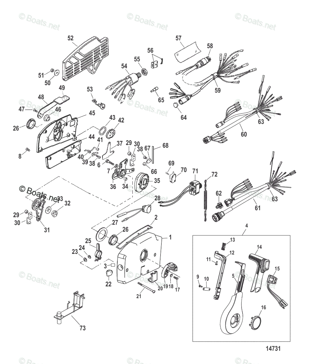 Mercury Outboard Remote Control Diagram