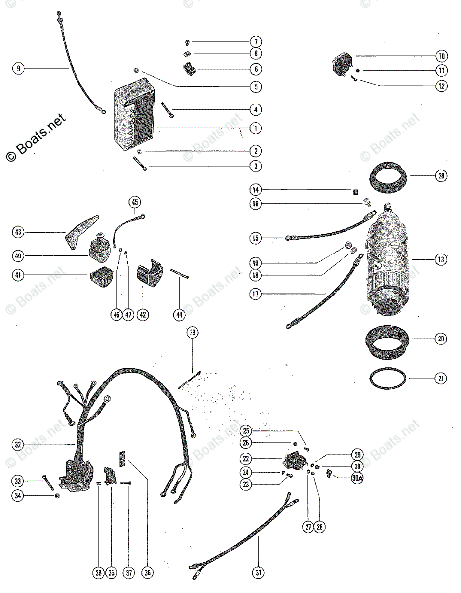 Mercury Outboard 65hp Oem Parts Diagram
