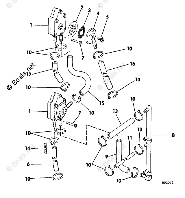 30 Johnson Outboard Fuel Pump Diagram - Wiring Database 2020