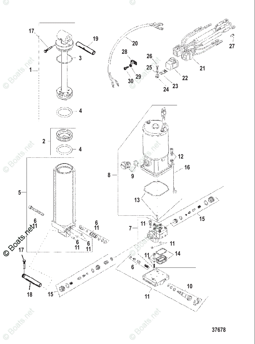 Mercury Mercury & Mariner Outboard Parts by HP & Liter 40HP OEM Parts