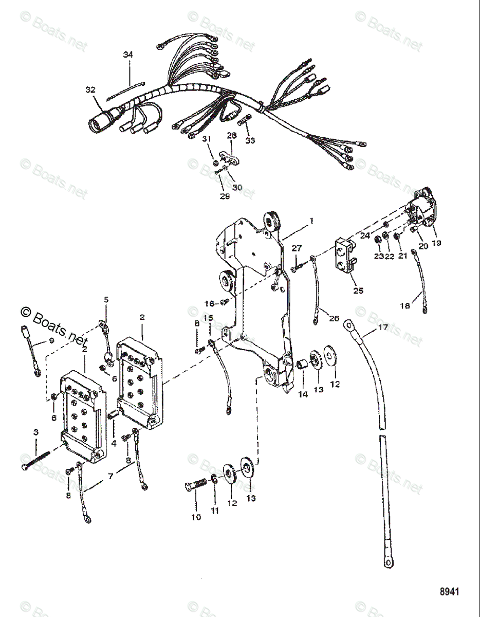 Mercury Mercury  U0026 Mariner Outboard Parts By Hp  U0026 Liter