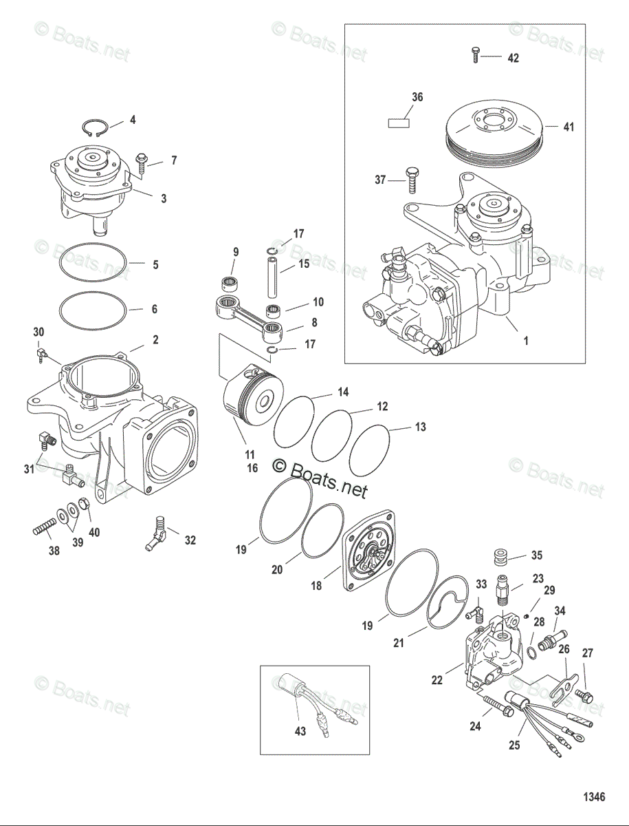 Mercury Mercury Mariner Outboard Parts by HP Liter 