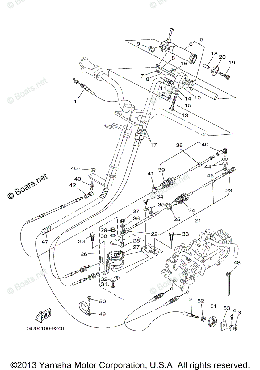 Yamaha OEM Part GP7-U153N-00-00