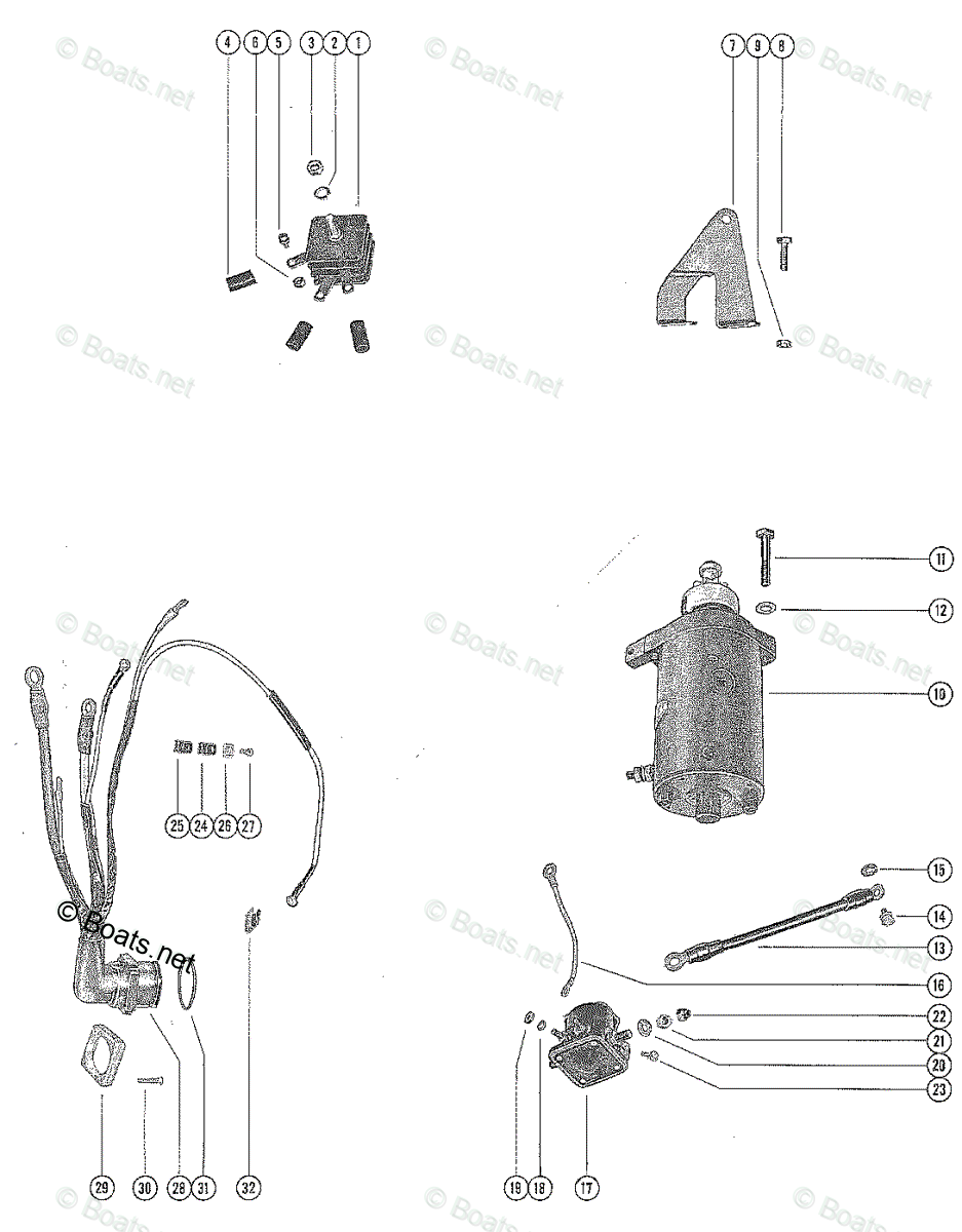 Mercury Mercury  U0026 Mariner Outboard Parts By Hp  U0026 Liter