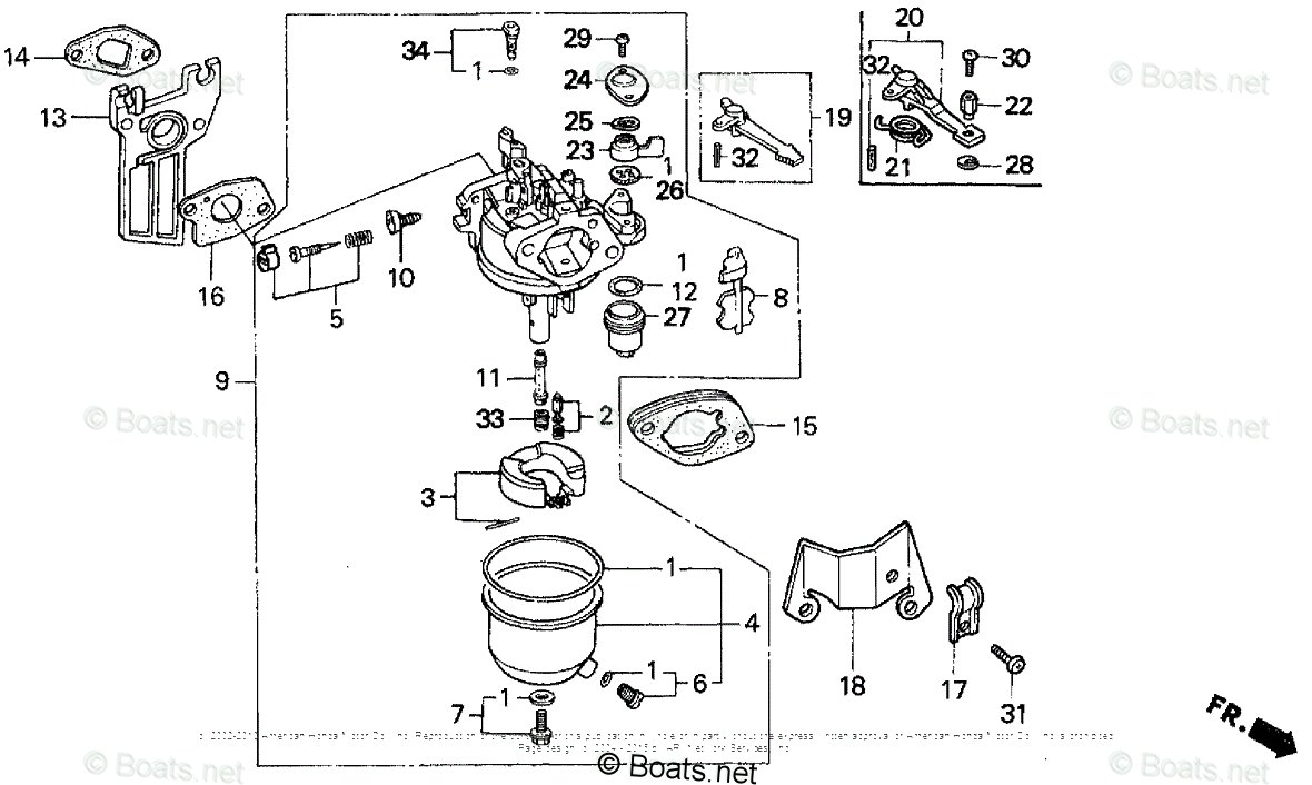 Honda Gx200 Throttle Linkage Diagram - Free Wiring Diagram