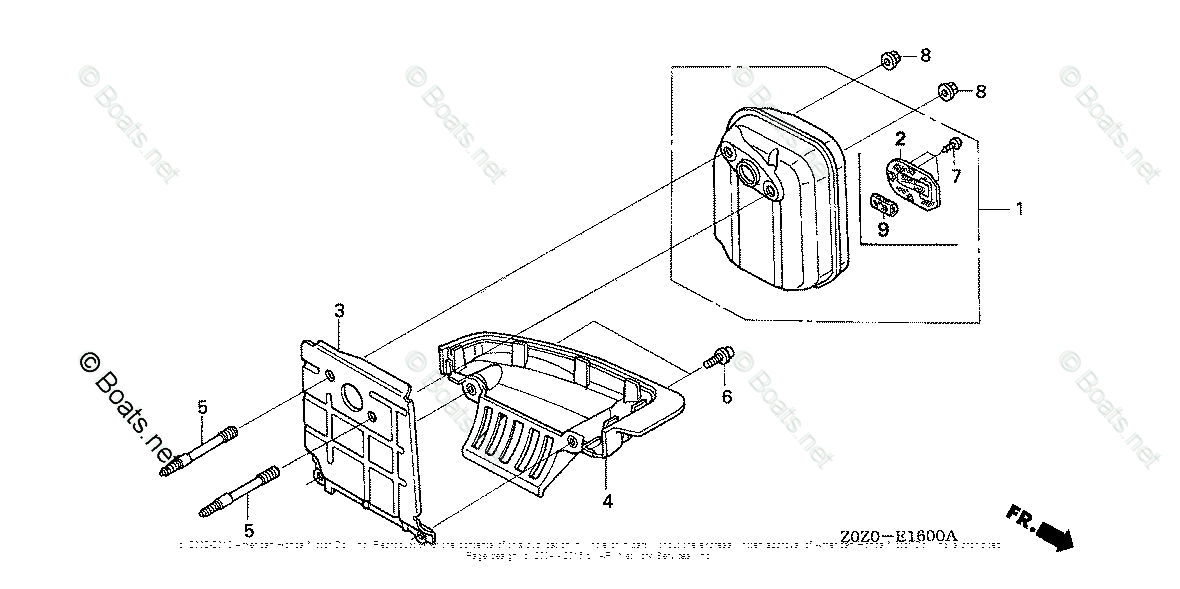 Honda Small Engine Parts GX35 OEM Parts Diagram for ...