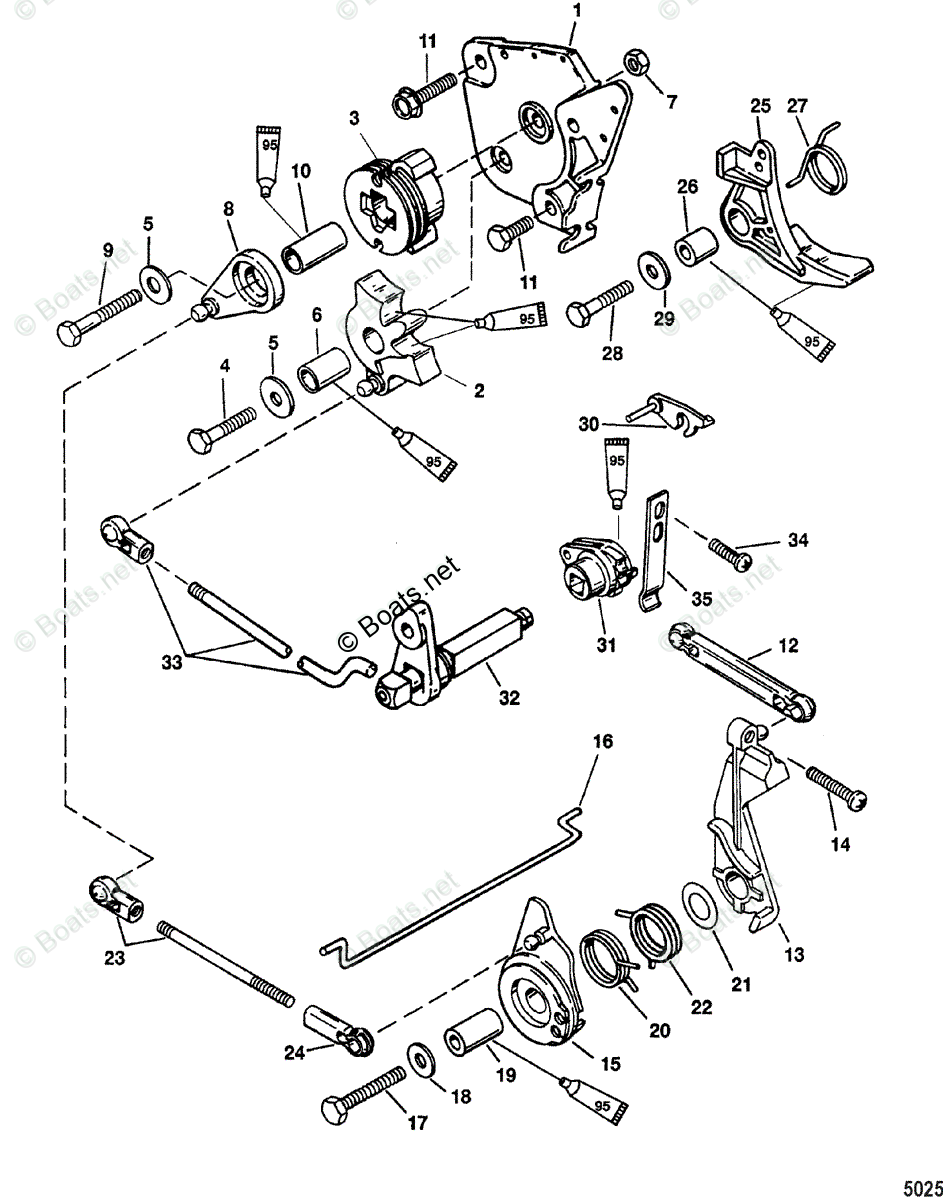 Mercury Outboard Parts by Year (Mercury, Mariner, Mark, Force, Chrysler