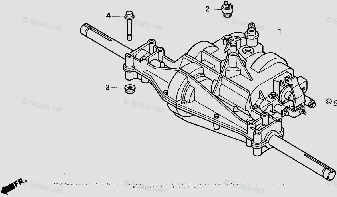 Honda Riding Lawn Mower Parts H1011 Sa Vin  Mzaw