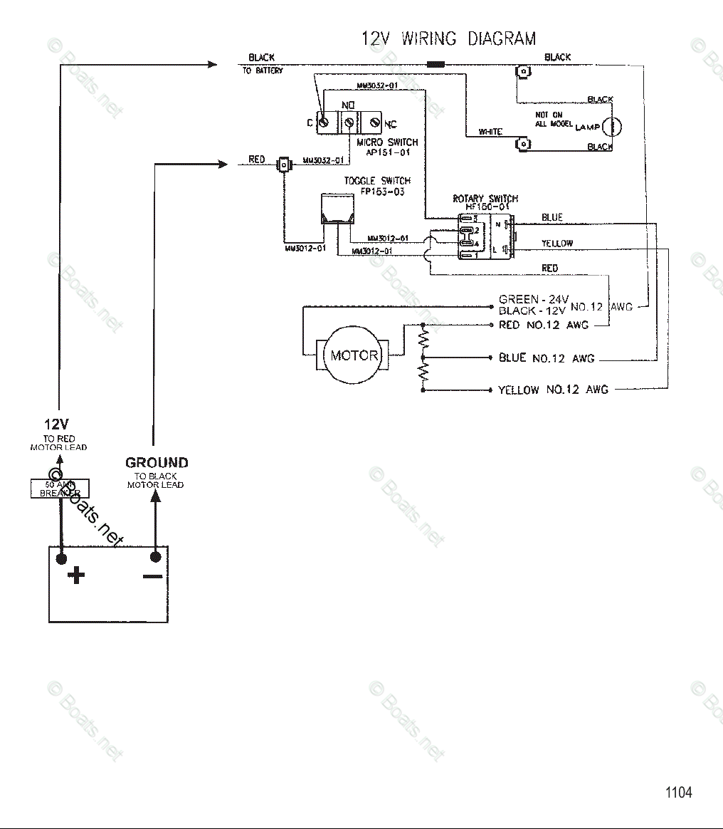 Motorguide 24 Volt Trolling Motor Wiring Diagram - Diagram For You