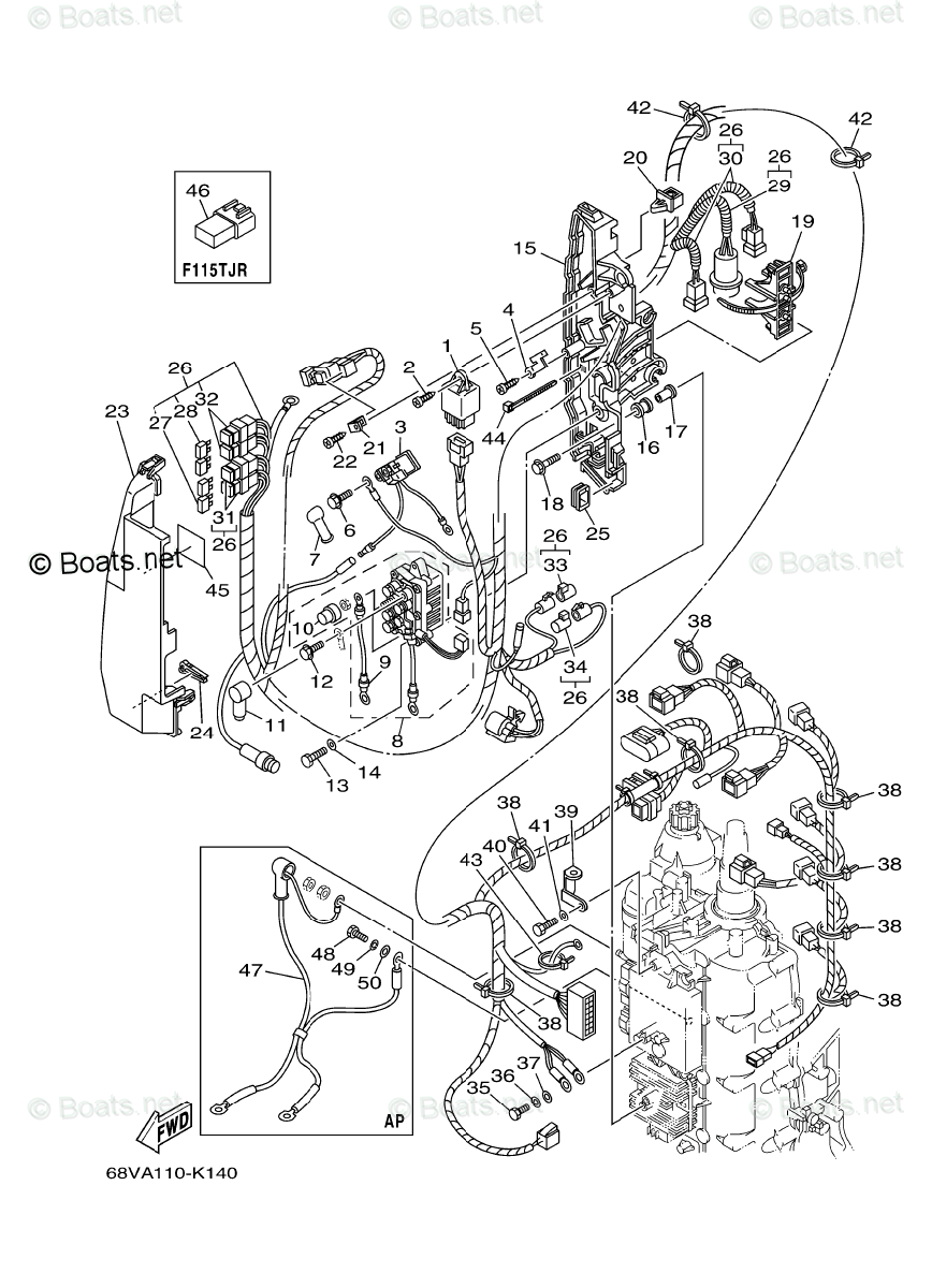 Diagram  40 Hp Yamaha Wiring Diagram Full Version Hd