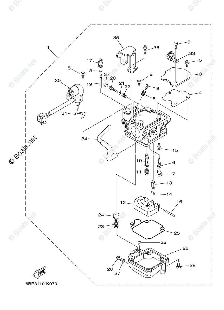 26 Yamaha Outboard Carburetor Diagram - Wiring Database 2020