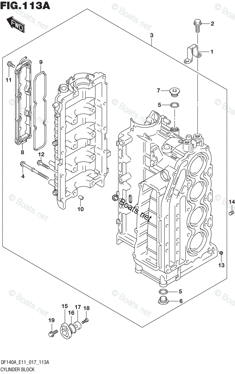 Suzuki Outboard Parts by Year 2017 OEM Parts Diagram for ... suzuki outboard engine diagram 