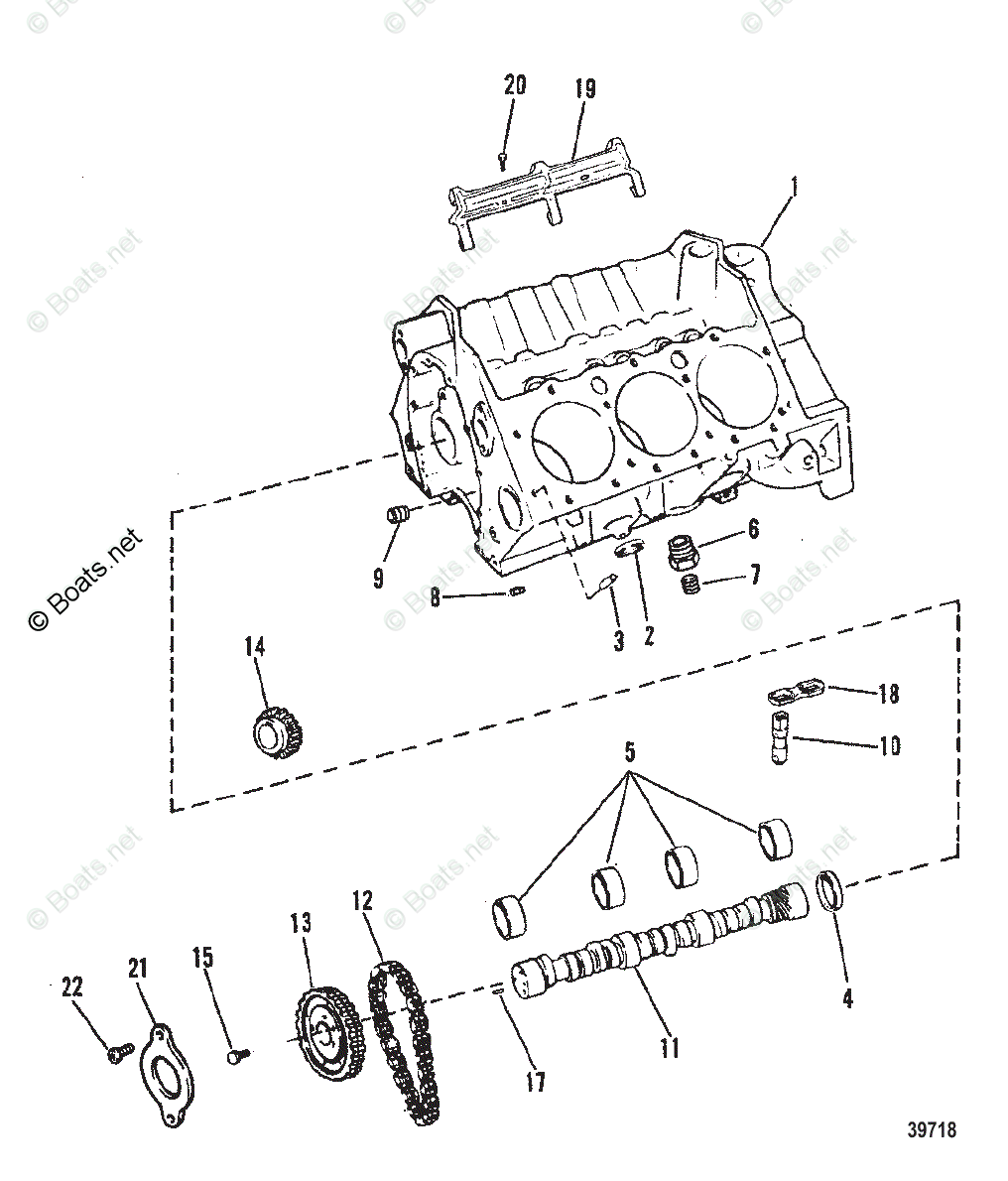 Mercury MerCruiser Sterndrive Parts by Size & Serial Engines - Gas OEM