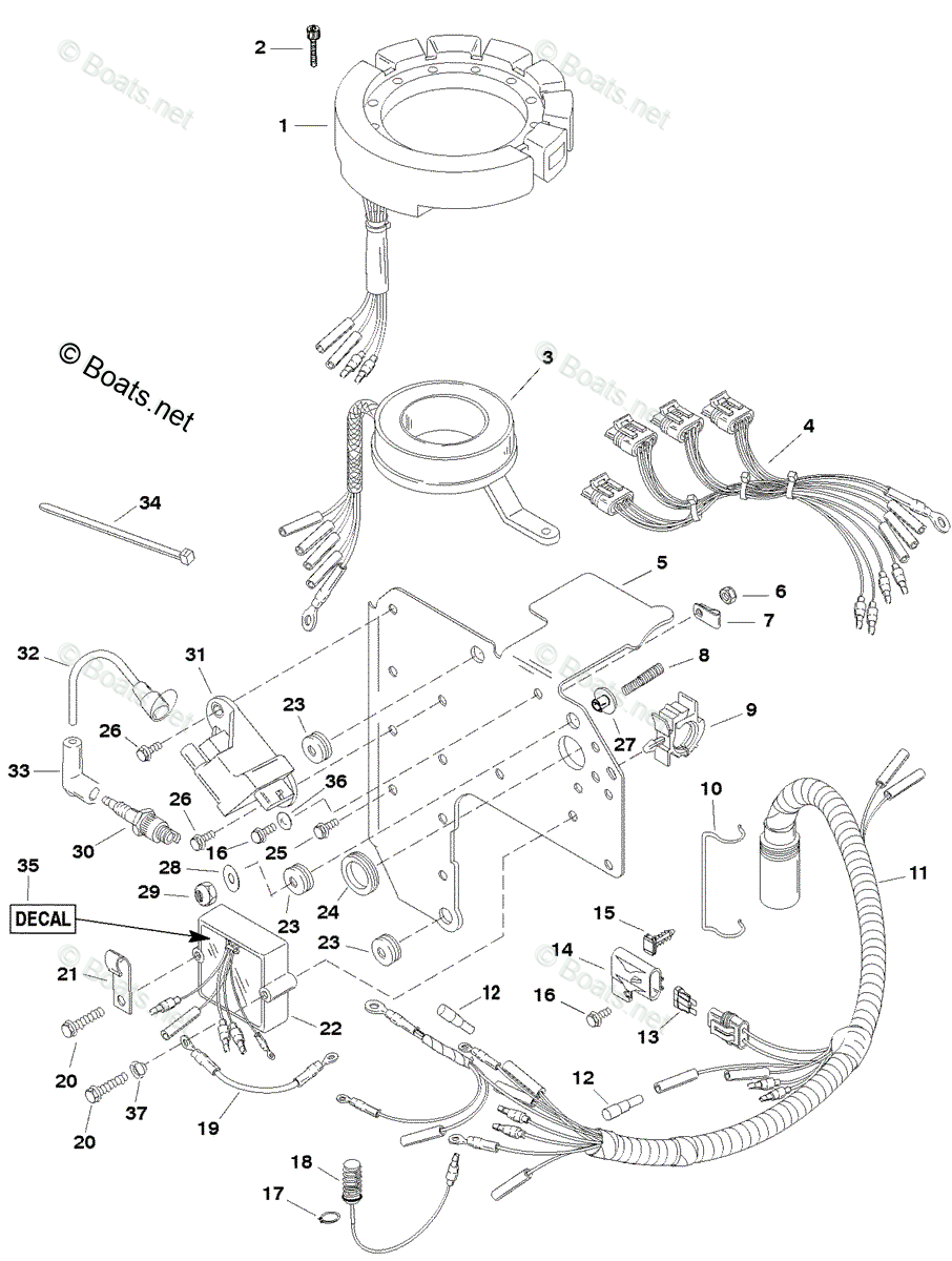 Force Outboard Ignition Wiring Diagram - Wiring Diagram