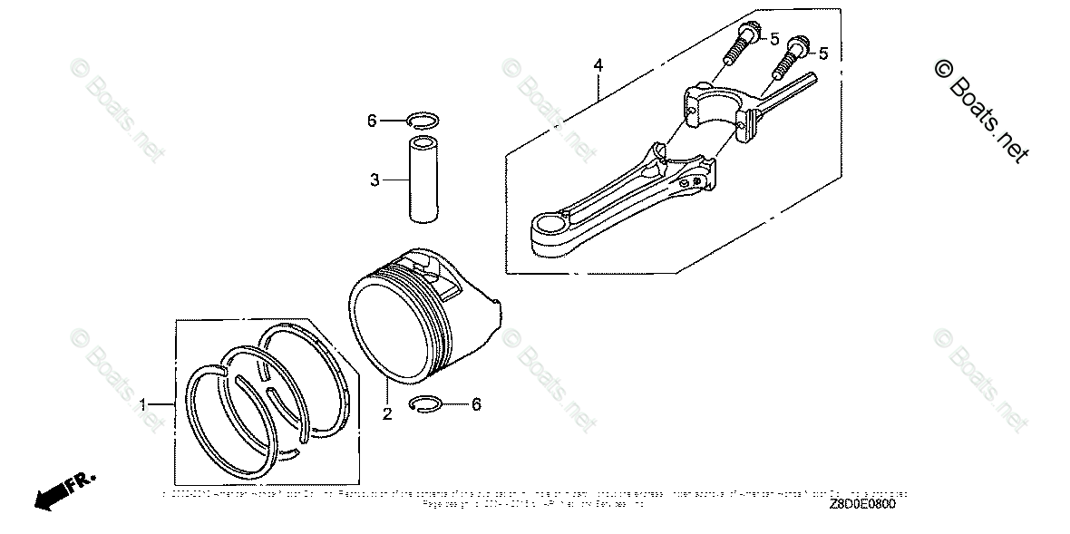 Honda Small Engine Parts GCV190 OEM Parts Diagram for ...