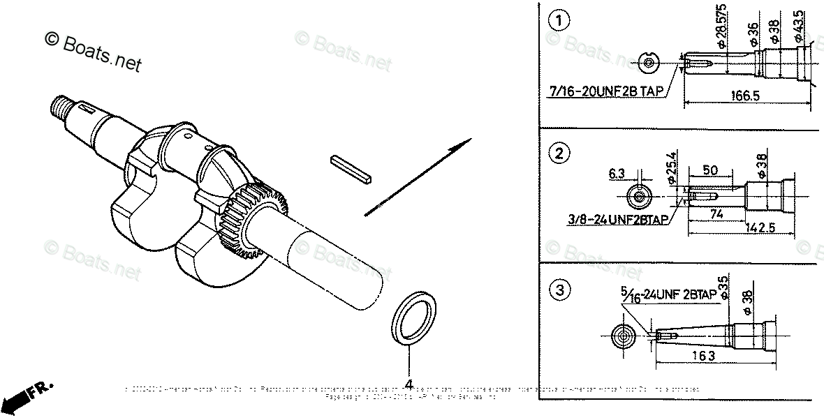 Honda Small Engine Parts GX620 OEM Parts Diagram for ...