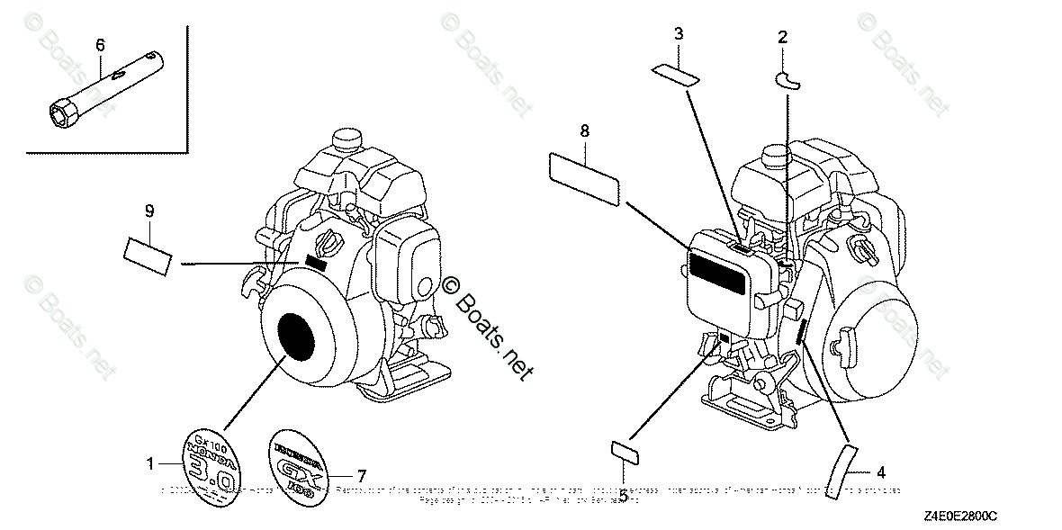 Engine Diagram With Label