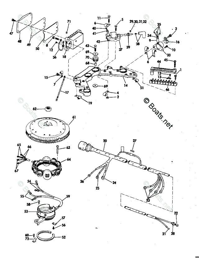 Evinrude Outboard Parts by Year 1976 OEM Parts Diagram for Ignition