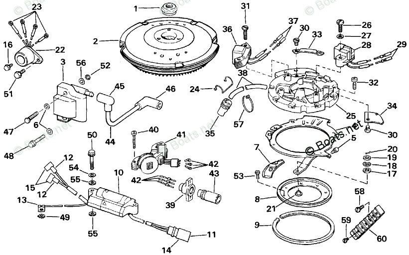 mercury 15 hp outboard parts diagram