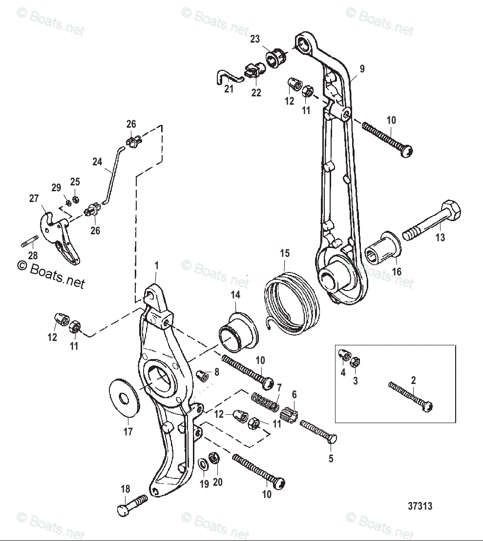 Mercury Mercury & Mariner Outboard Parts by HP & Liter ...