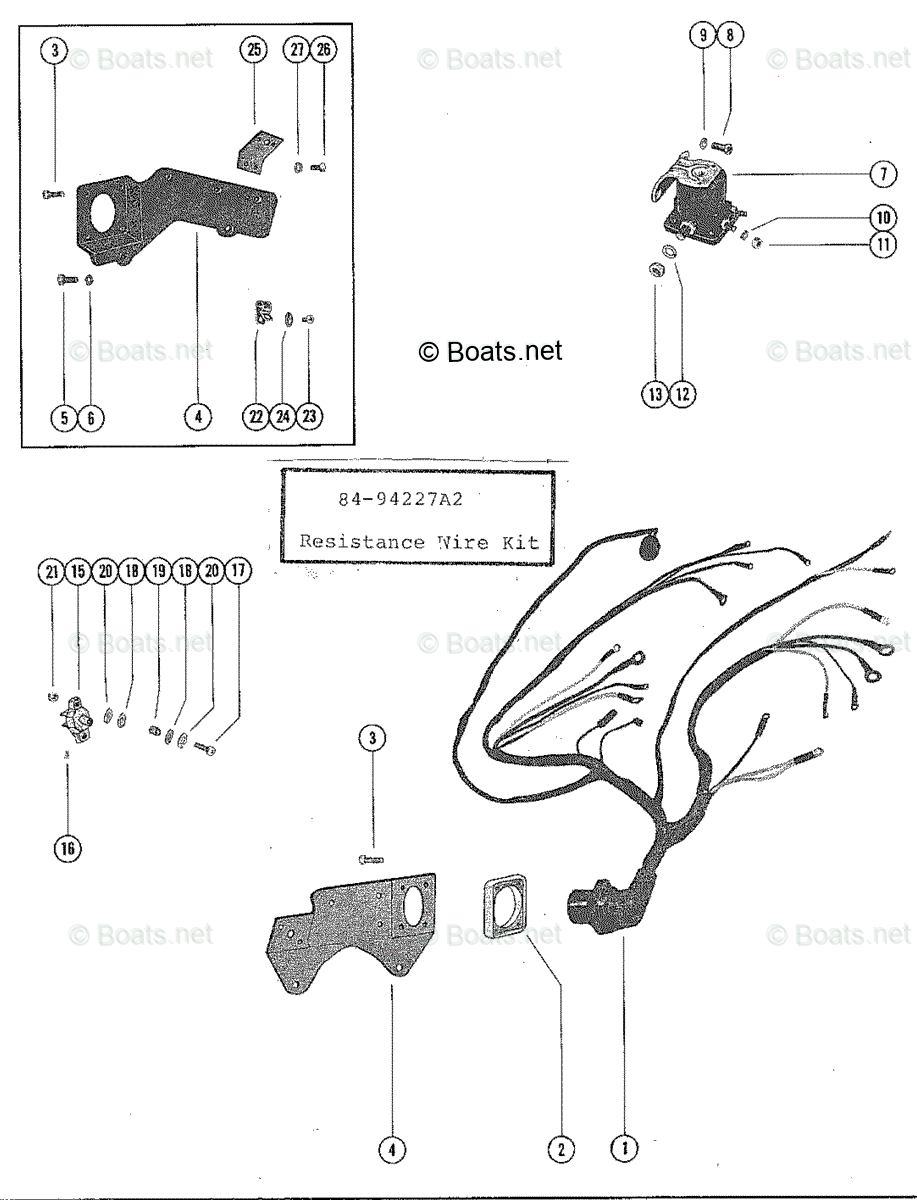 Mercury Mercruiser Inboard Parts By Size U0026 Serial Gas Oem