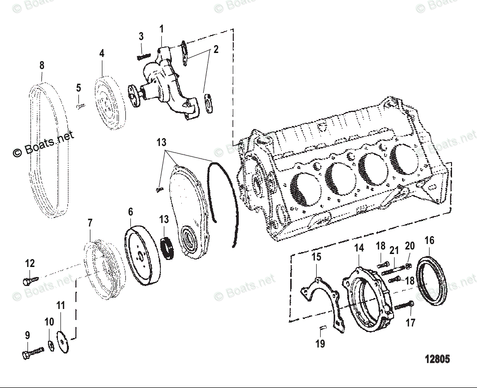 Mercury MerCruiser Sterndrive Parts by Size & Serial ...