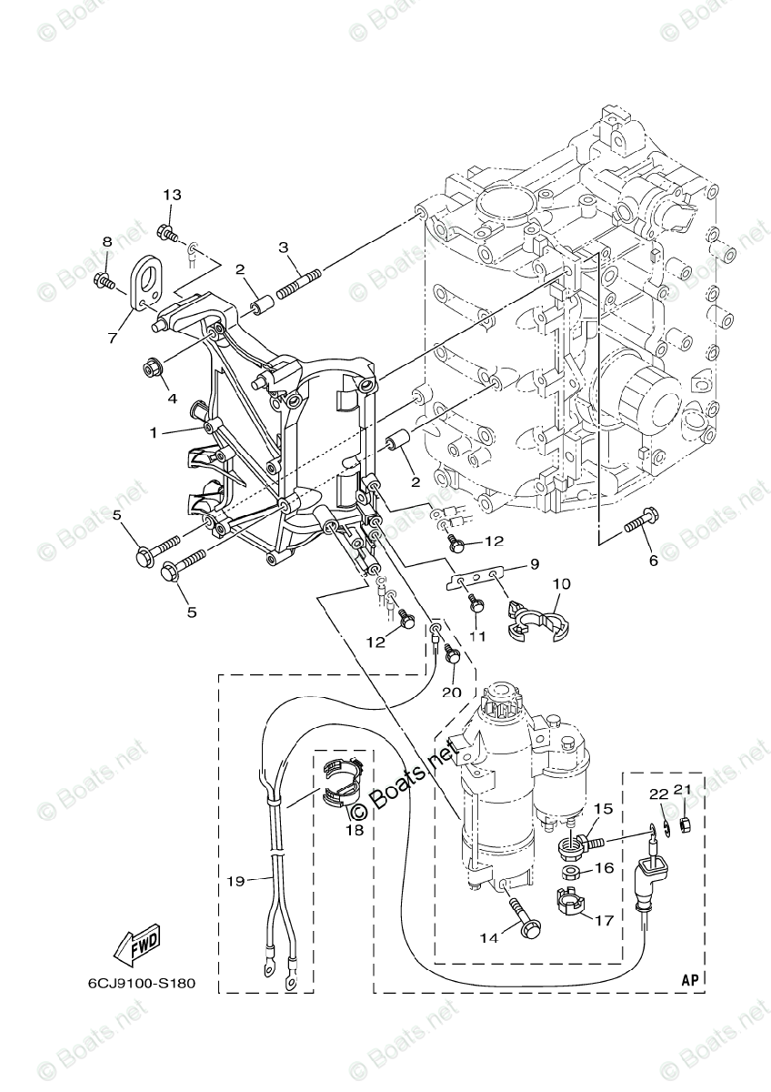 Yamaha Outboard Parts by HP 70HP OEM Parts Diagram for ...