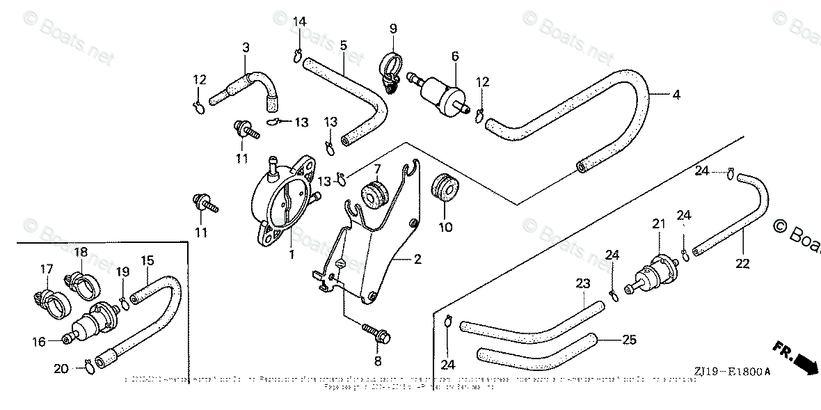 Honda Small Engine Parts Gx620 Oem Parts Diagram For Fuel