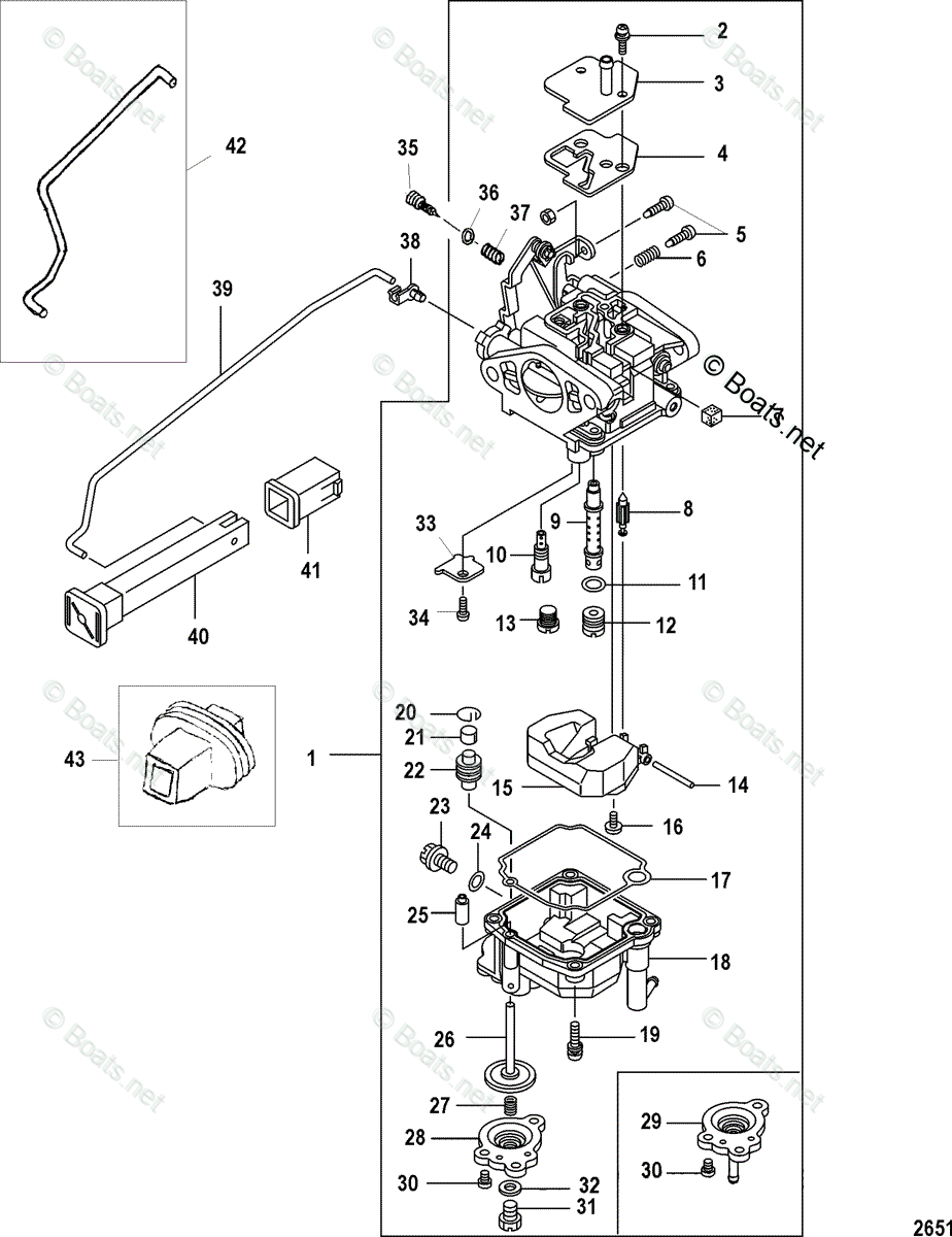 Mercury Mercury & Mariner Outboard Parts by HP & Liter 9 ... wiring diagram mercury 9 9 4 stroke 