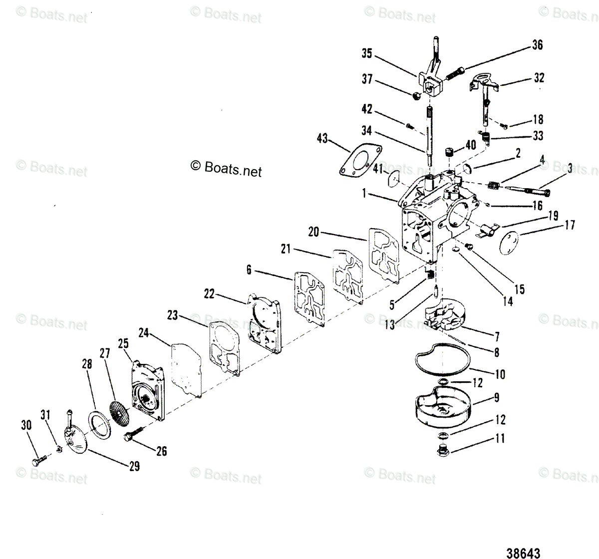 34 Walbro Carburetor Parts Diagram