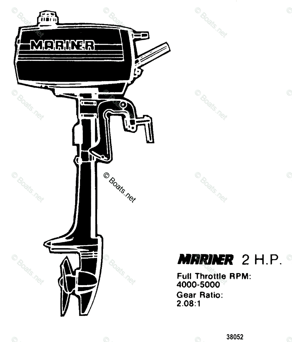 Mariner Outboard Model Year Chart