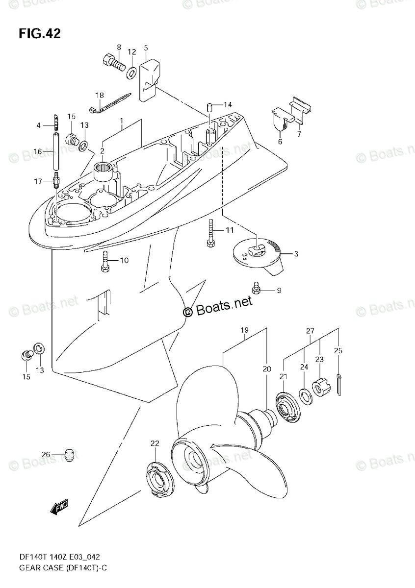 Suzuki Outboard Parts Diagrams
