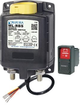 63FH-BLUE-SEA-7700 Remote Battery Switch 12V Dc, 9-16V Control Voltage