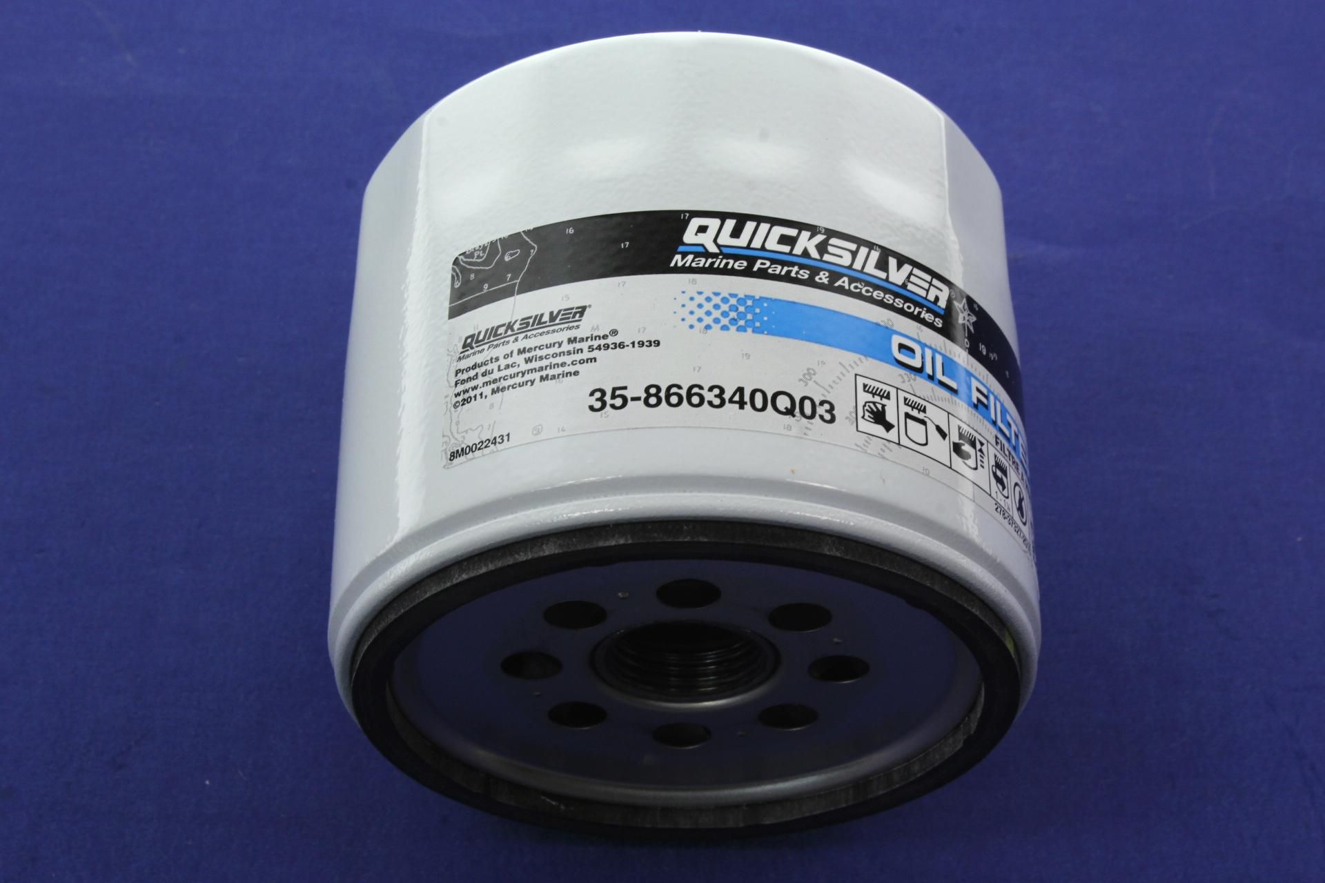 Mercury 866340Q03 - OIL FILTER 866340Q03 | Boats.net