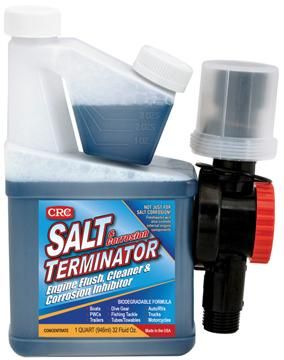 642L-MARY-KATE-SX32M Crc Salt Terminator 32 Oz Bottle With Standard Garden Hose Mixer