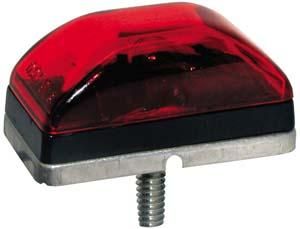 62KY-ANDERSON-E151R Stud Mount clearance/Side marker Light, Red                                                          