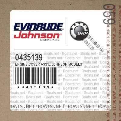 0435139 ENGINE COVER ASSY.. Johnson Models