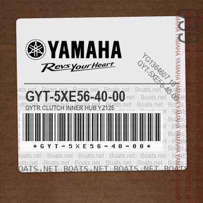 Yamaha GYT-5XE56-40-00 - GYTR CLUTCH INNER HUB YZ125 | Boats.net