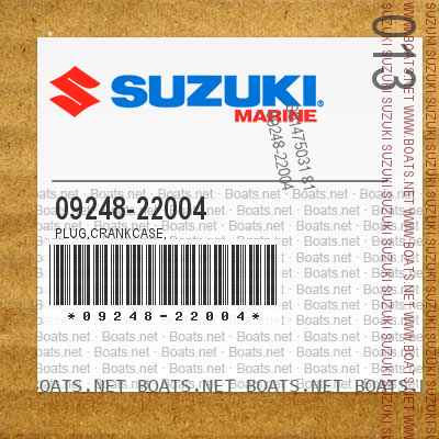 Suzuki OEM Head Cover Plug 09248-22004 
