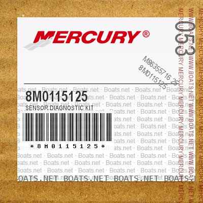 # 8M0115125 NEW OEM Mercury Quicksilver Sensor Diagnostic Kit