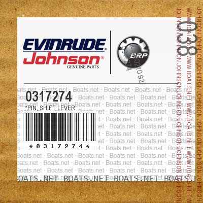 0317274 *PIN, Shift lever